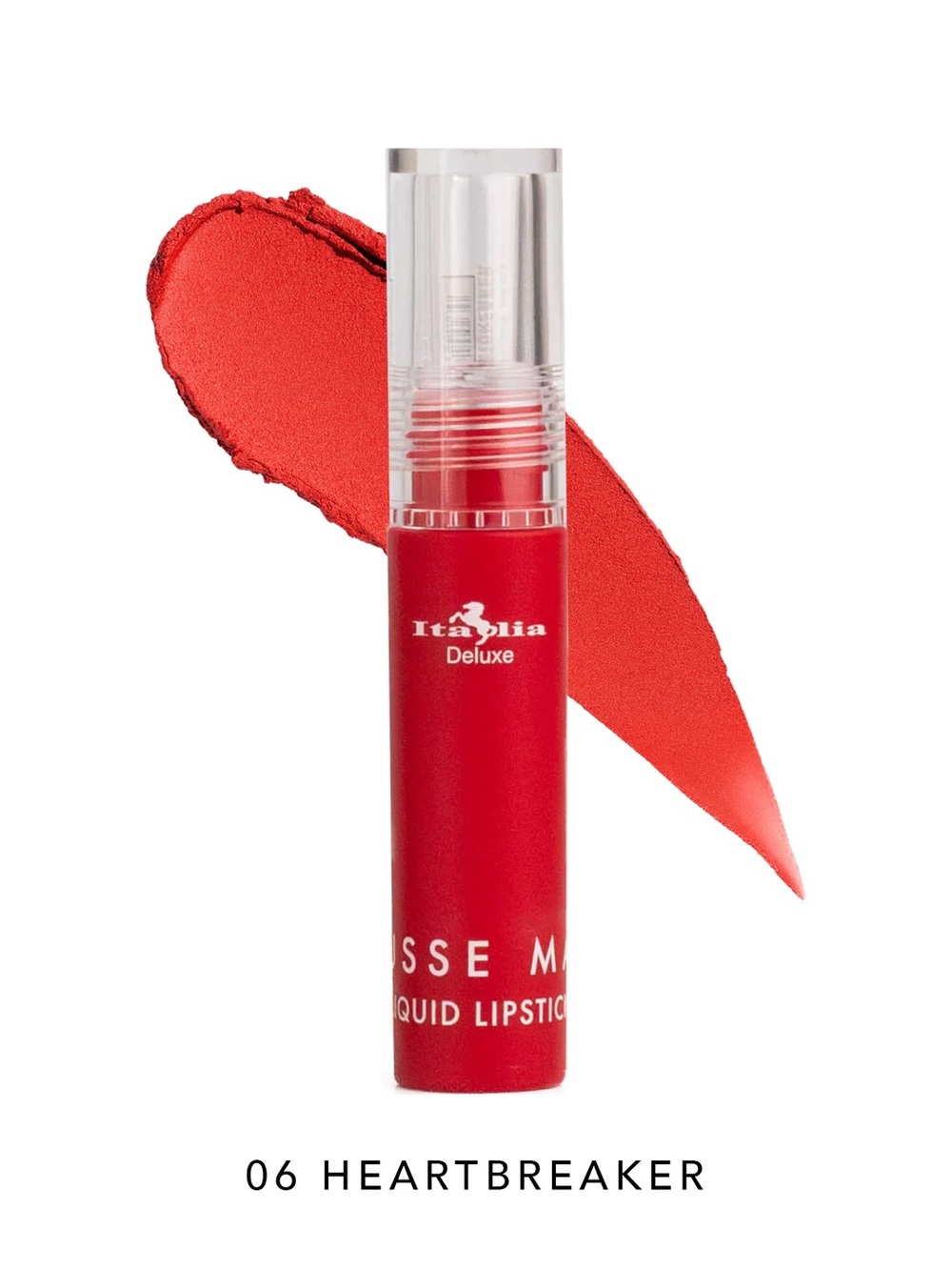 Italia Deluxe Mousse Matte Liquid Lipstick - Heartbreaker